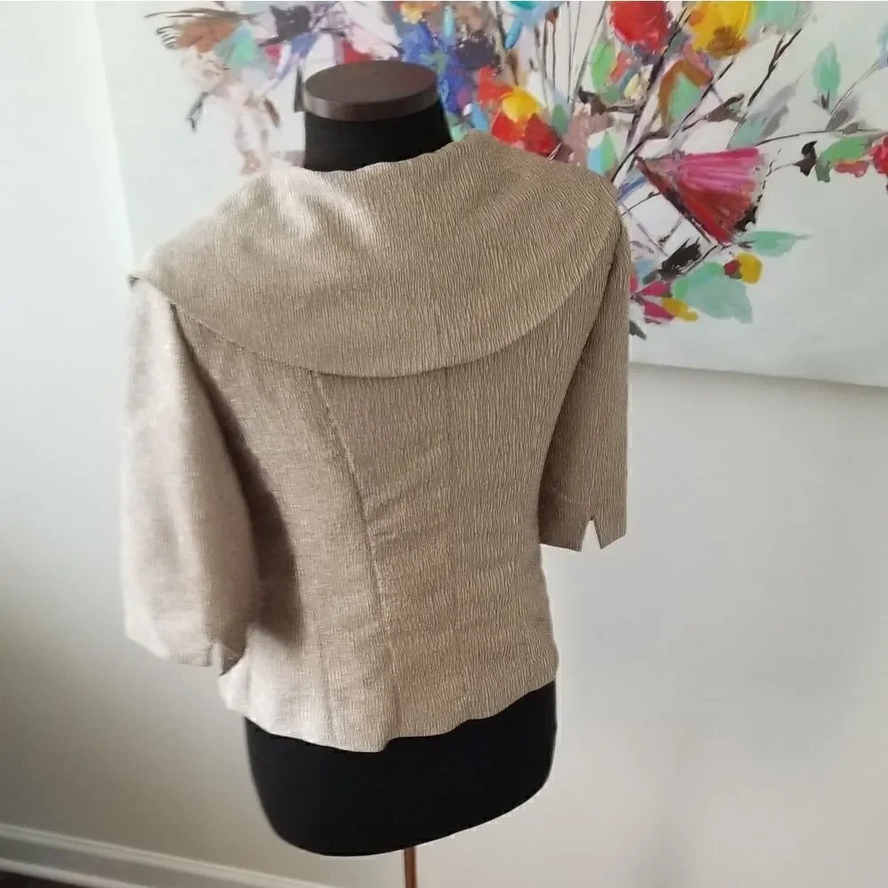 DressBarn Gold Jacket sz8